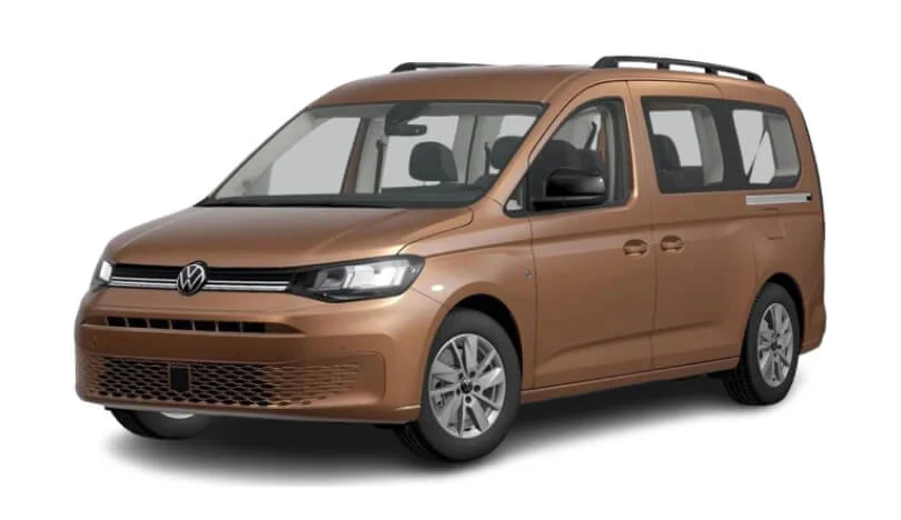 Louez une VW Caddy Maxi (Manuelle, 2.0 L Diesel, 7 Sièges) à La Palma